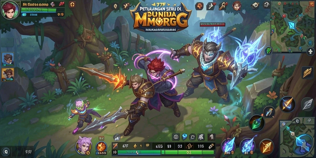 Screenshot gameplay 47F menampilkan petualangan seru dan grafis yang menawan.