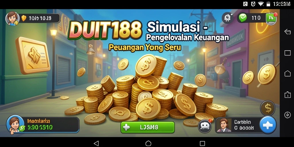 Tangkapan layar utama DUIT188 menampilkan pengalaman gameplay Simulation yang mendidik.