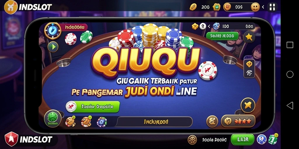 Menampilkan gameplay seru QiuQiu di INDSLOT.