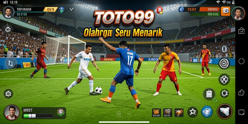 Tampilan gameplay seru dan kompetitif di TOTO99.