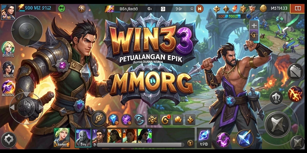 Tampilan gameplay <strong>WIN33</strong> yang menawan dengan aksi pertempuran seru.